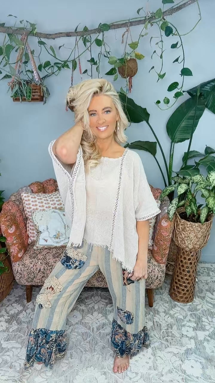 Thread Lightly Woven Top