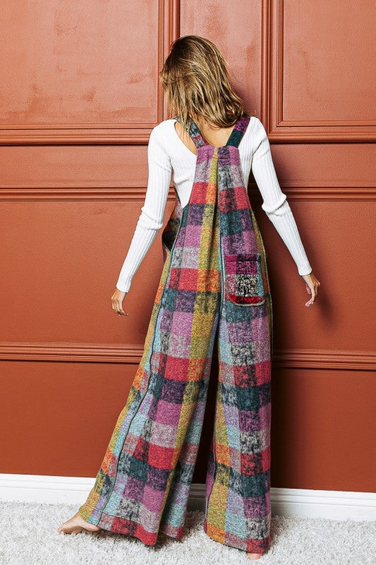 Mad For Plaid Overalls