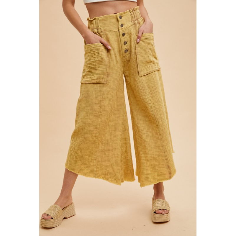 Break The Distance Mineral Washed Pants