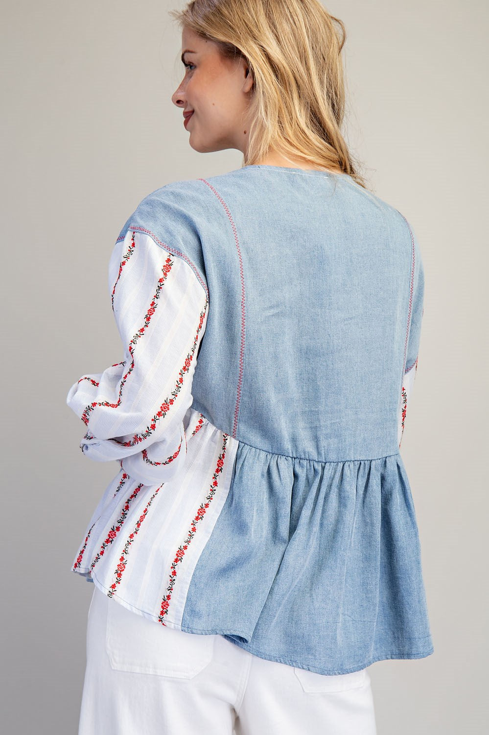 Poppy Trails Top