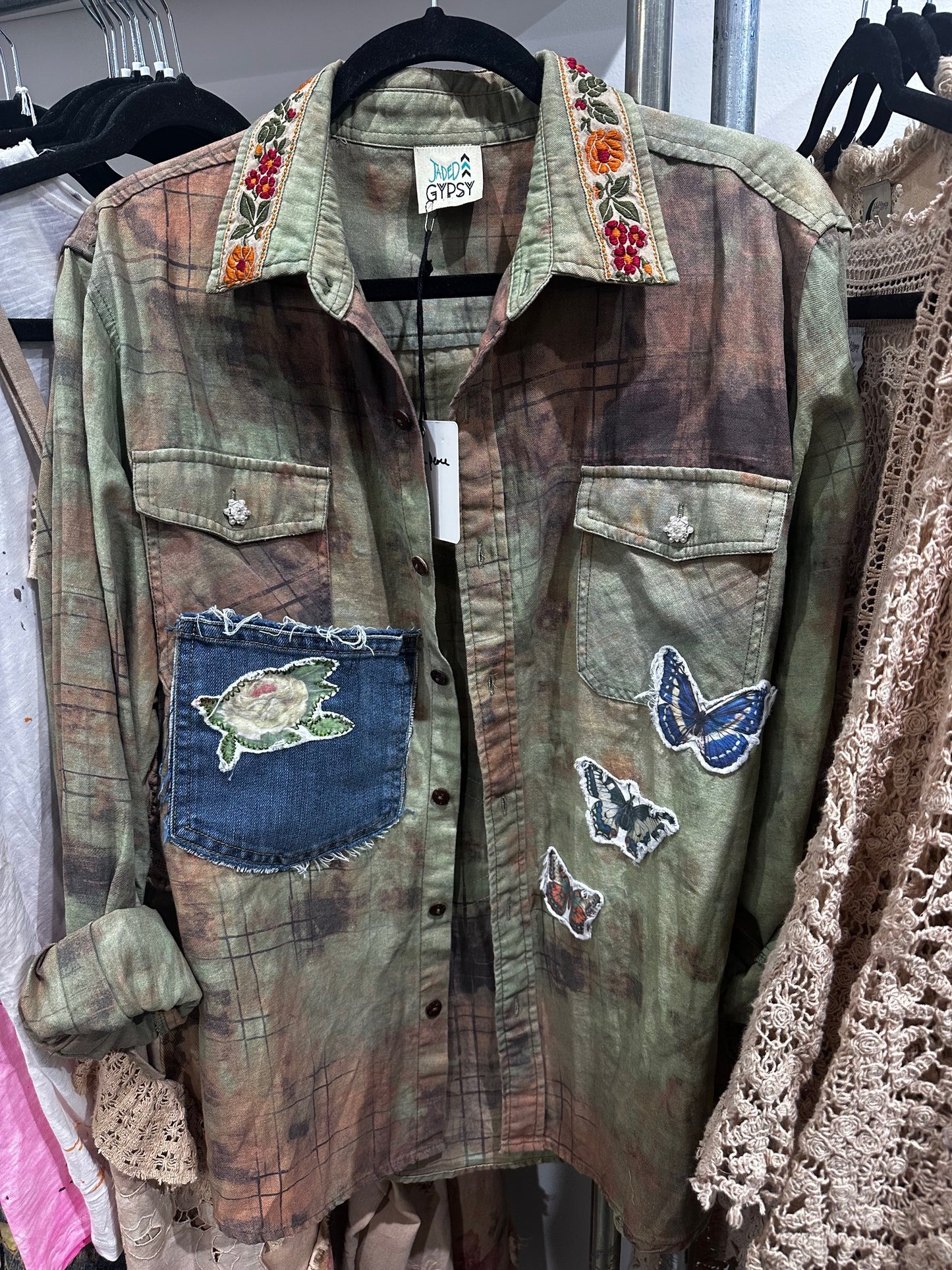 Wander in Peace Flannel