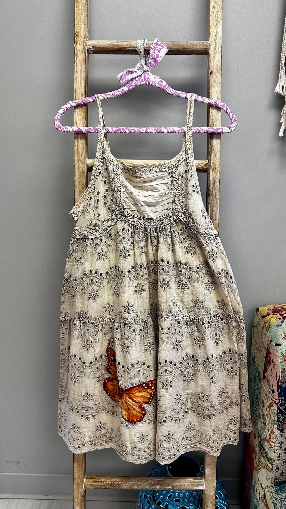 New Pathways Eyelet Dress