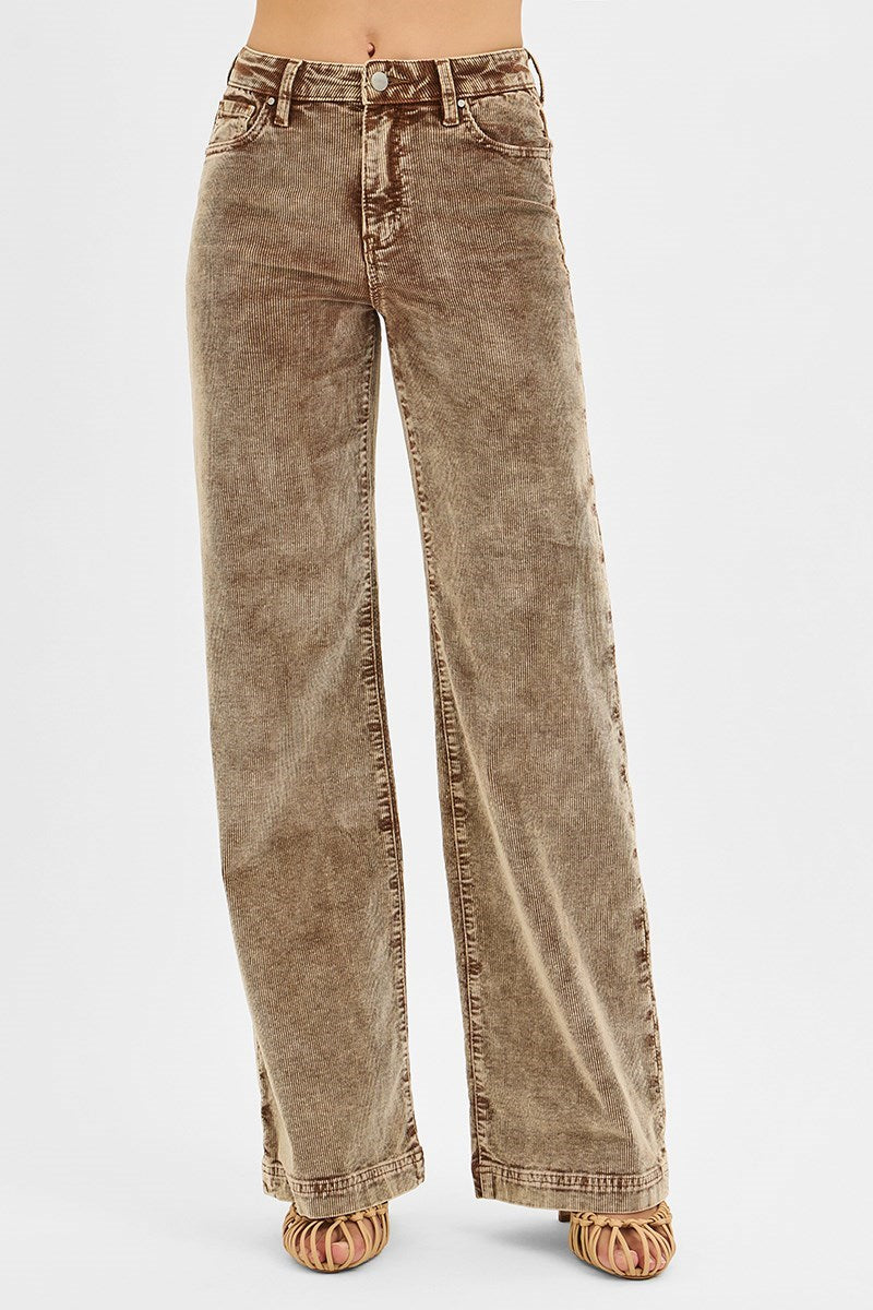 Risen Mocha Corduroy Pants