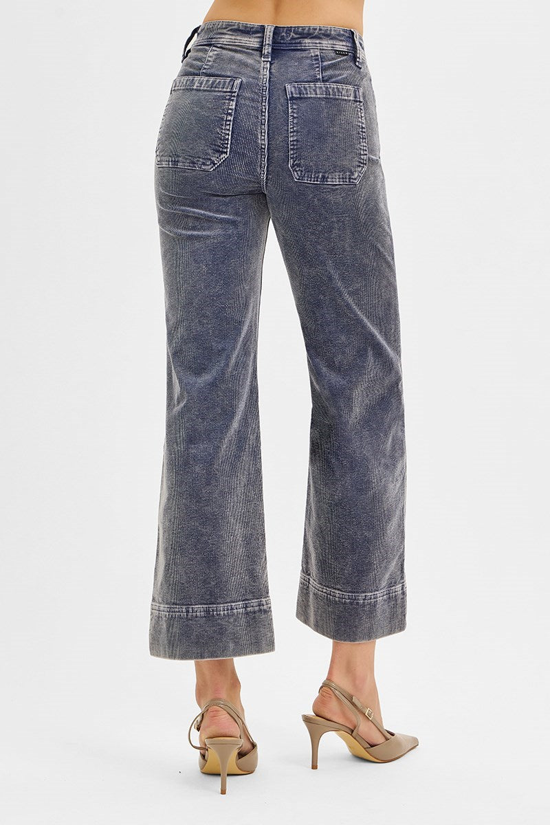 Blue Moon Cropped Corduroy Pants