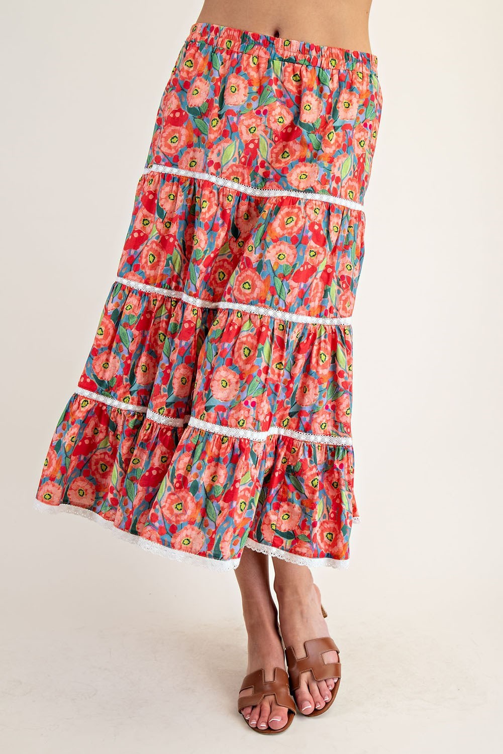 Garden Soiree Midi Skirt