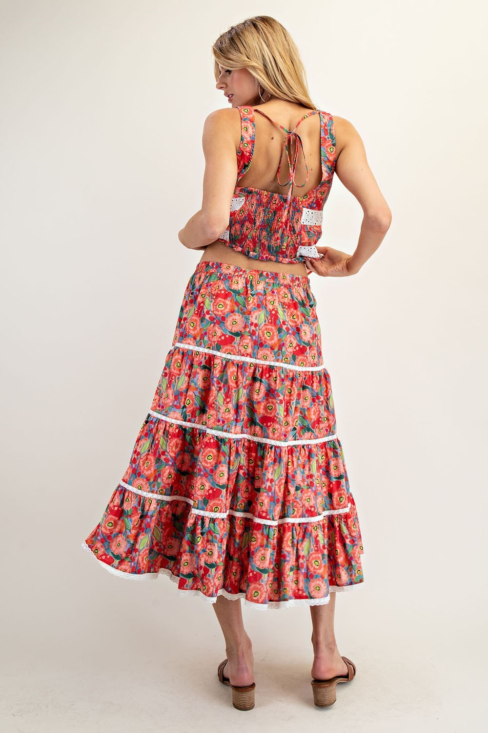 Garden Soiree Midi Skirt