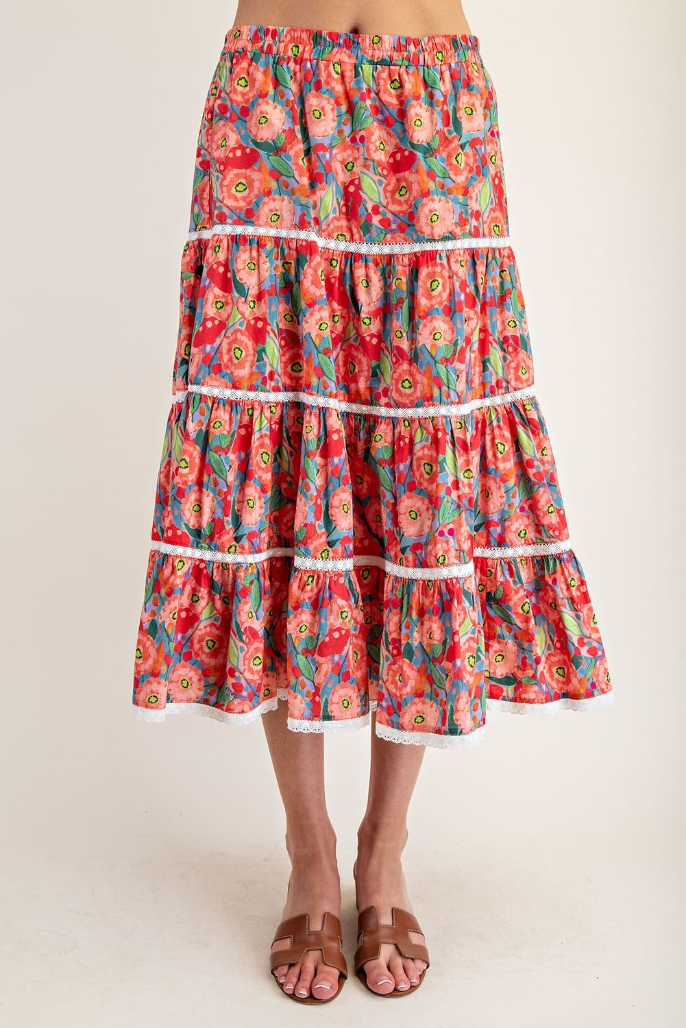 Garden Soiree Midi Skirt