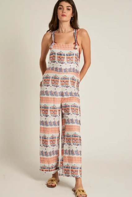 Afternoon in Casablanca Overall Jumpsuit