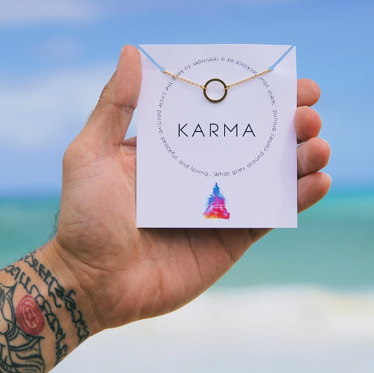 Karma Affirmation Necklace