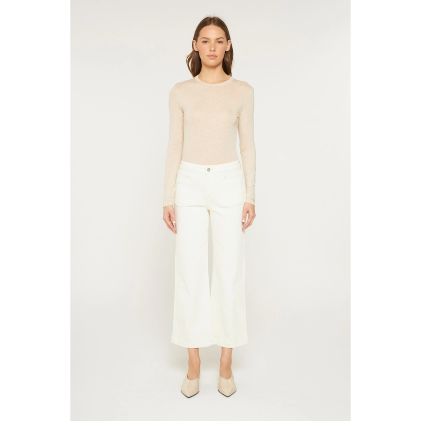 Mica Denim Cream Jeans