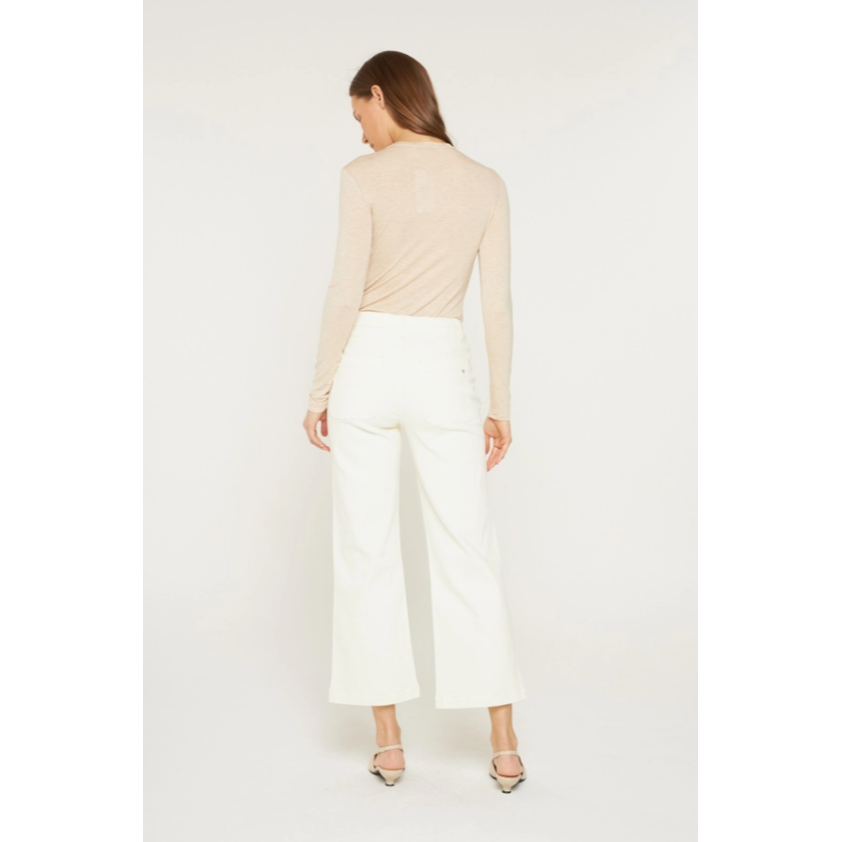 Mica Denim Cream Jeans