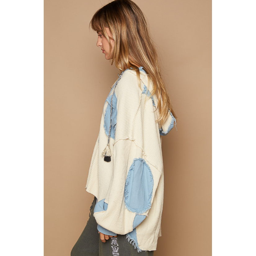Rocky Mountain Way Button Up Hoodie