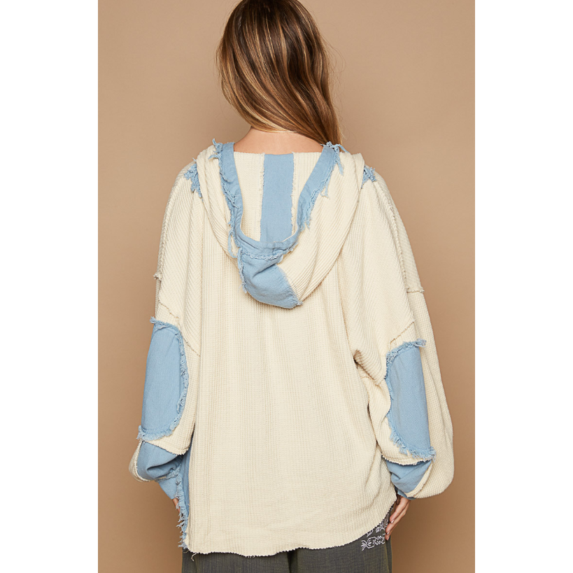 Rocky Mountain Way Button Up Hoodie