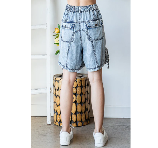 Don't Change Tencel Cargo Shorts