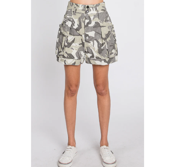 Rockaway Beach Camo Shorts