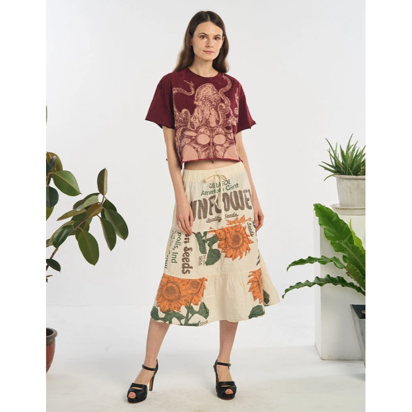 Sunflower Seeds Skirt