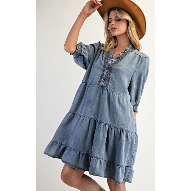 Easygoing Tencel Dress