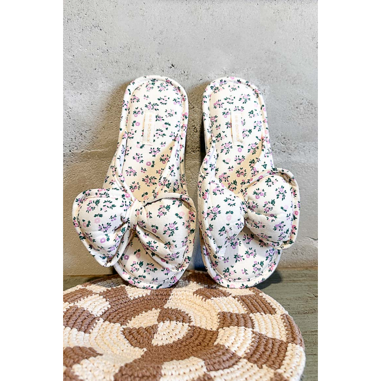 Pol Floral Slippers