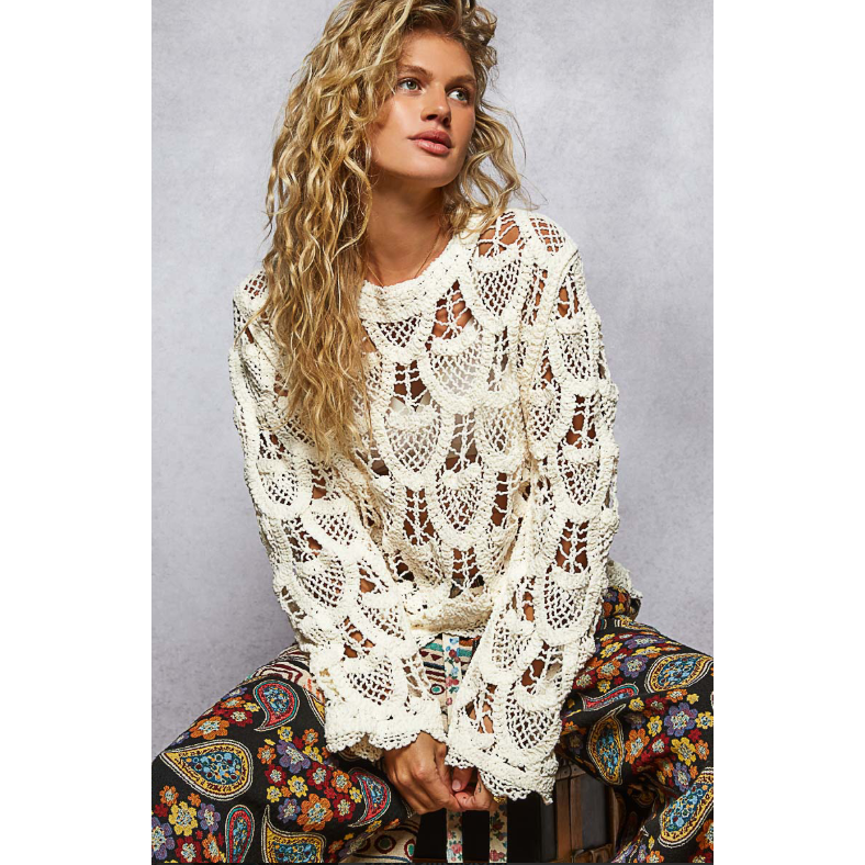 Web We Weave Knit Top