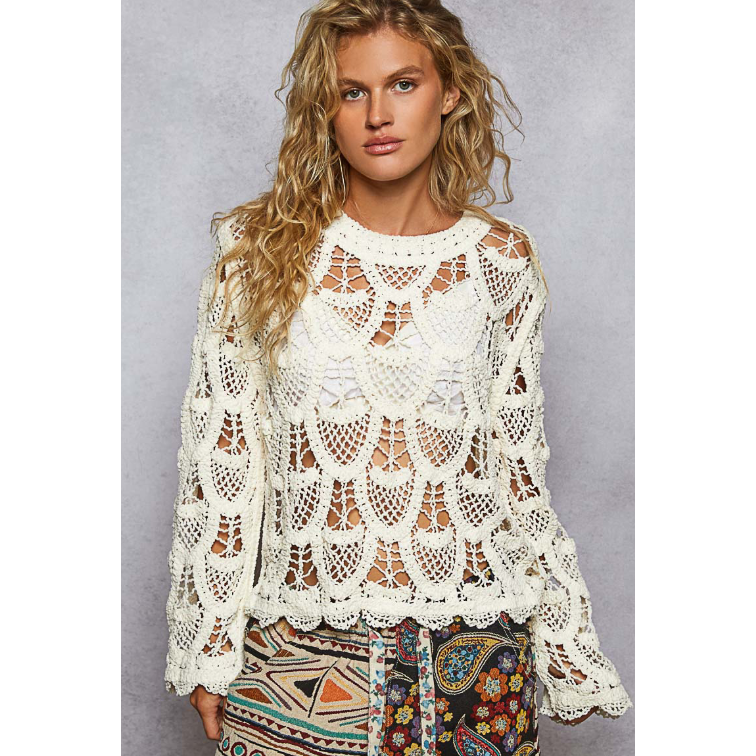 Web We Weave Knit Top