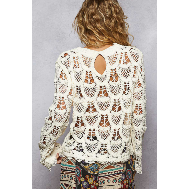 Web We Weave Knit Top