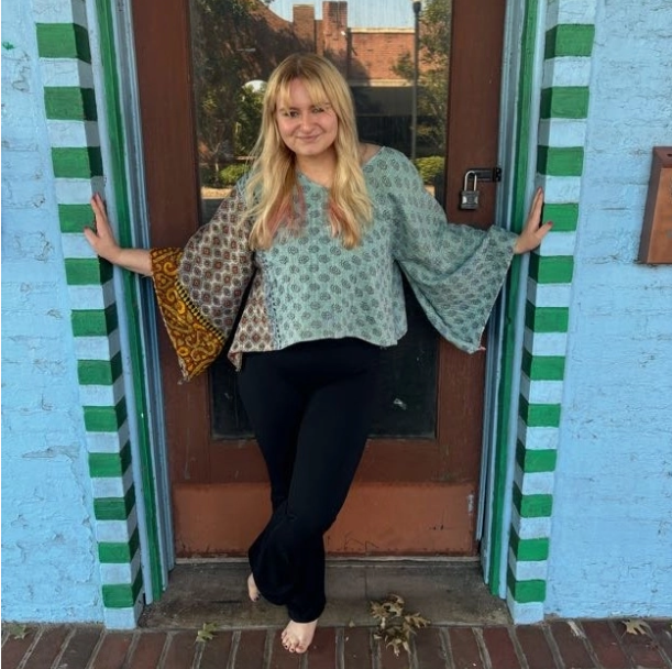 Bell Sleeve Kantha Tops