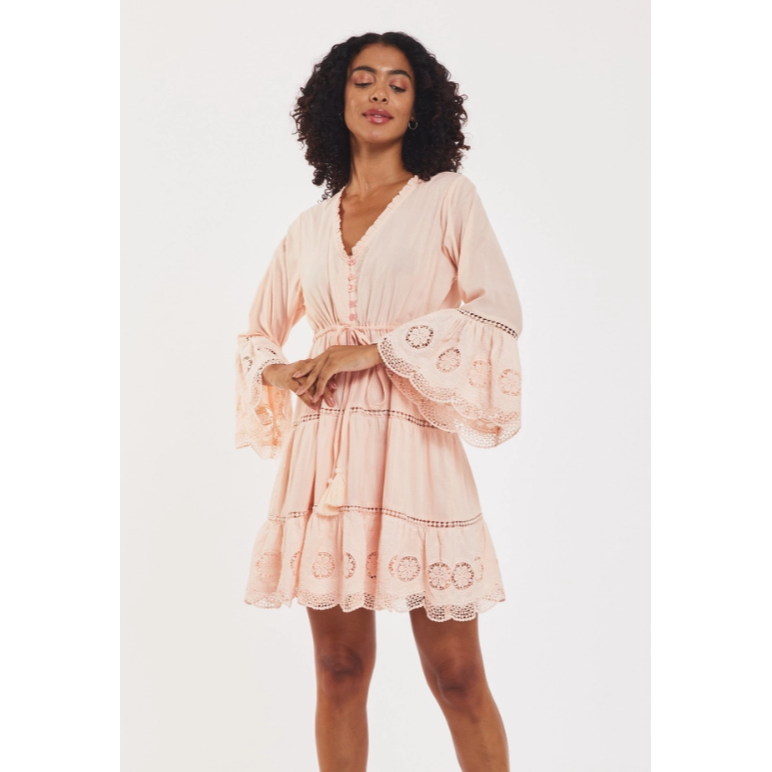 Amalfi Coast Eyelet Dress