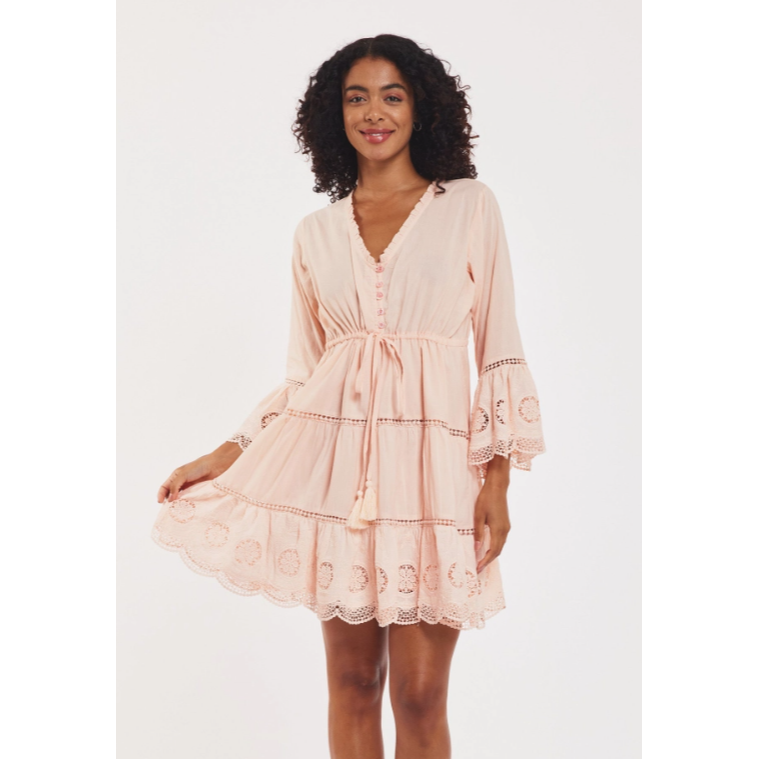 Amalfi Coast Eyelet Dress
