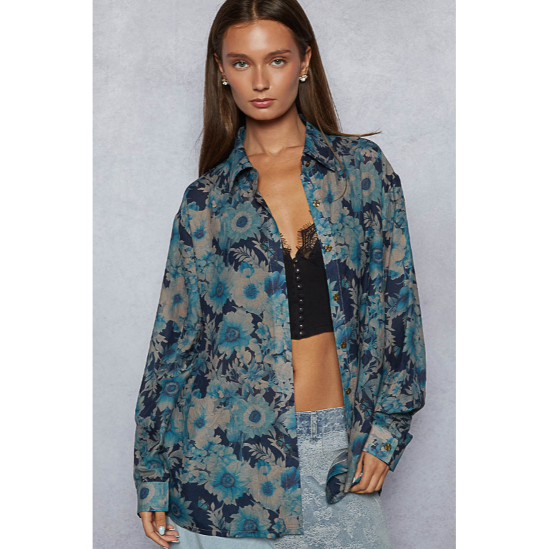 Nothing But Flowers Top *3 Colors*