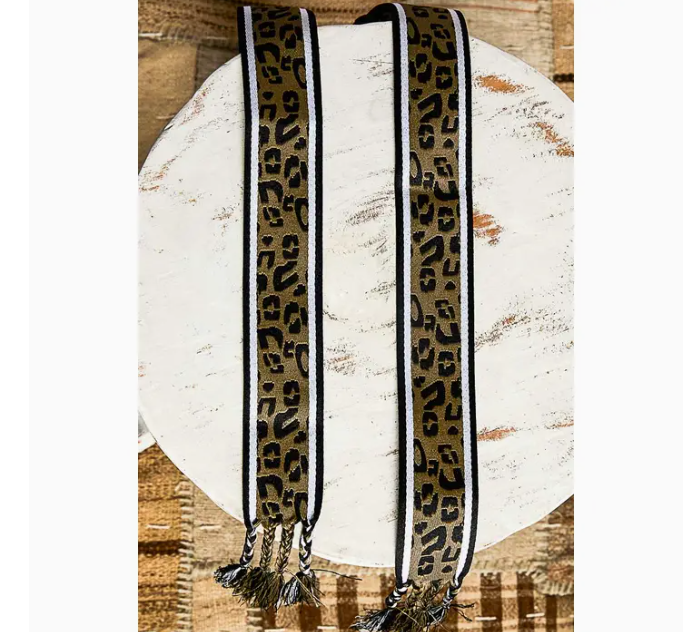 Pol Leopard Print Belt