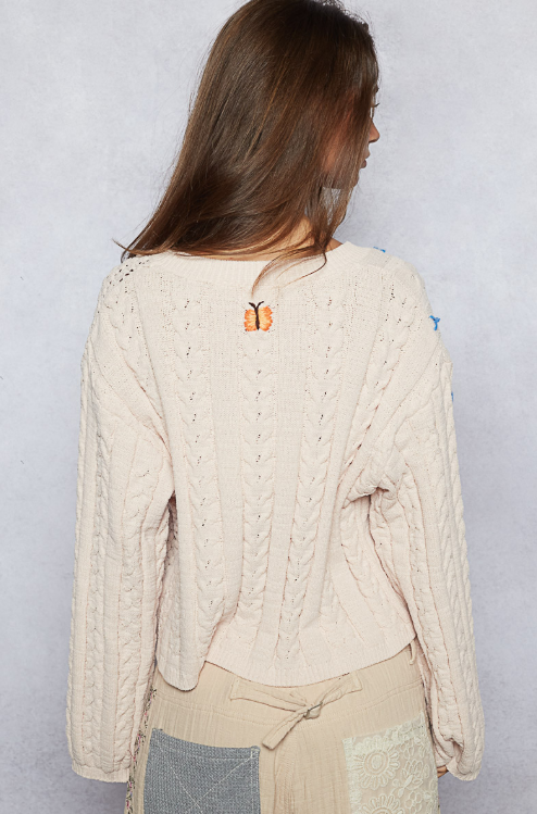 Giving Me Butterflies Sweater