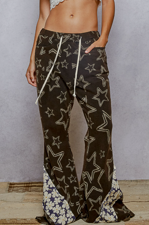 Cosmic Flare Knit Pants