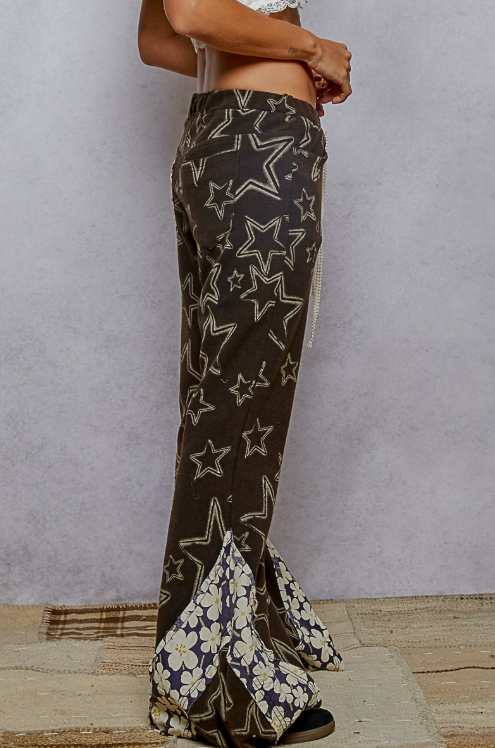 Cosmic Flare Knit Pants