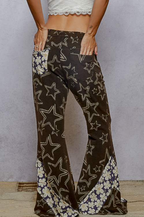 Cosmic Flare Knit Pants
