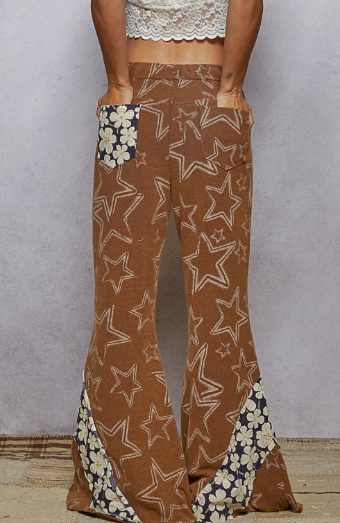 Cosmic Flare Knit Pants