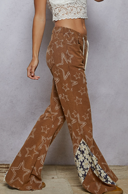 Cosmic Flare Knit Pants