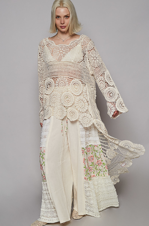This Is It Crochet Hi-Lo Top
