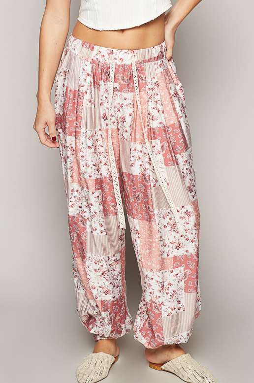 Carry On Patchwork Pants