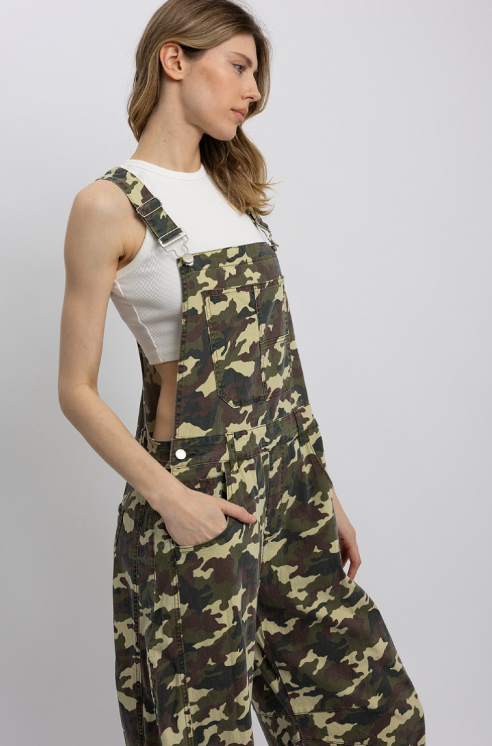 Kick Grass Camo Overalls