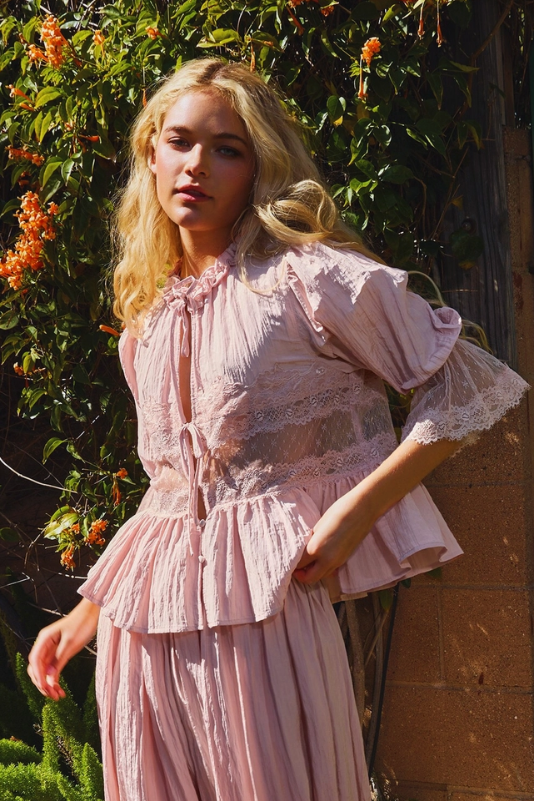 Light Hearted Lace Top