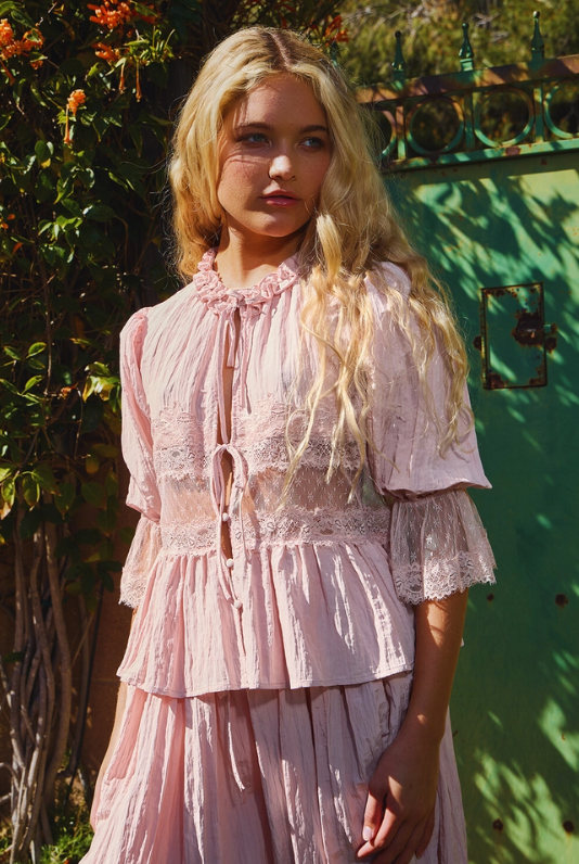 Light Hearted Lace Top