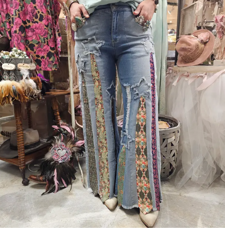 Memories Of You Tie Jeans