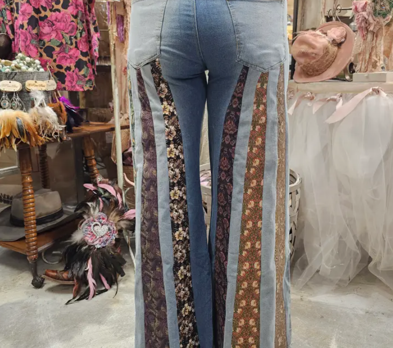Memories Of You Tie Jeans