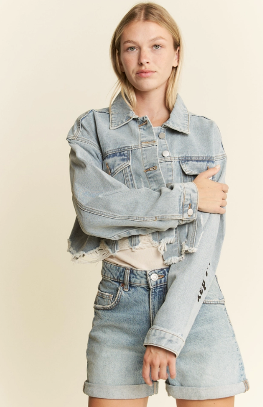 All Smiles Denim Jacket