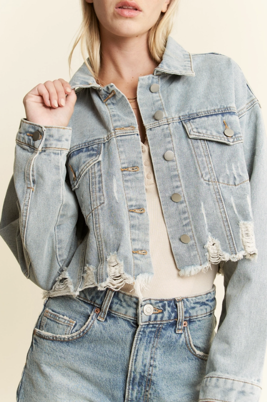 All Smiles Denim Jacket