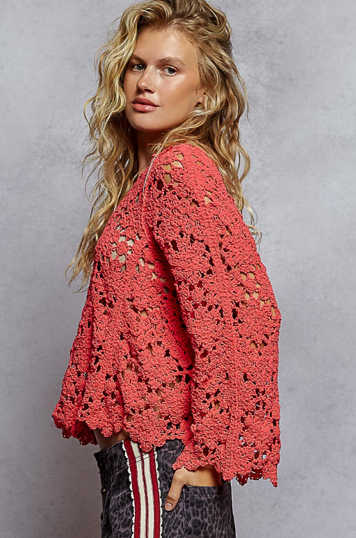 Love Me Knot Crochet Top