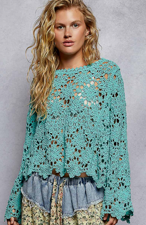 Love Me Knot Crochet Top