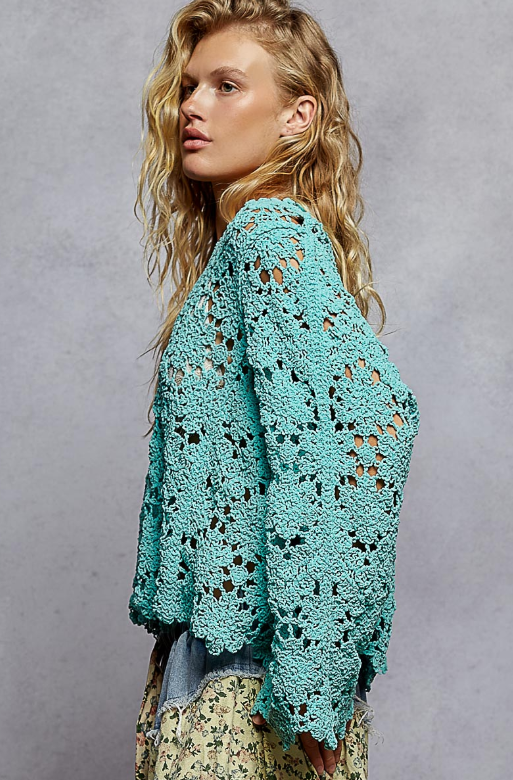 Love Me Knot Crochet Top