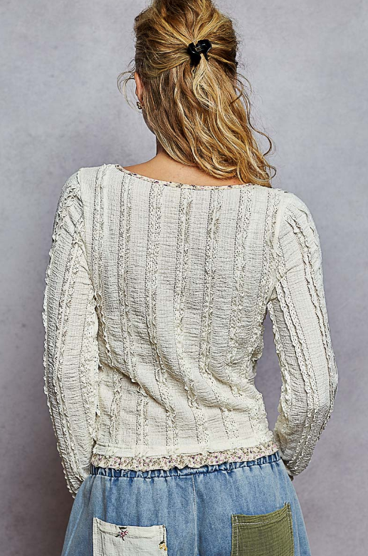 Something Extra Lace Top