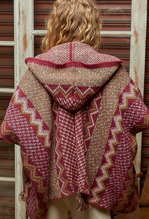 Nomad Drift Hooded Poncho